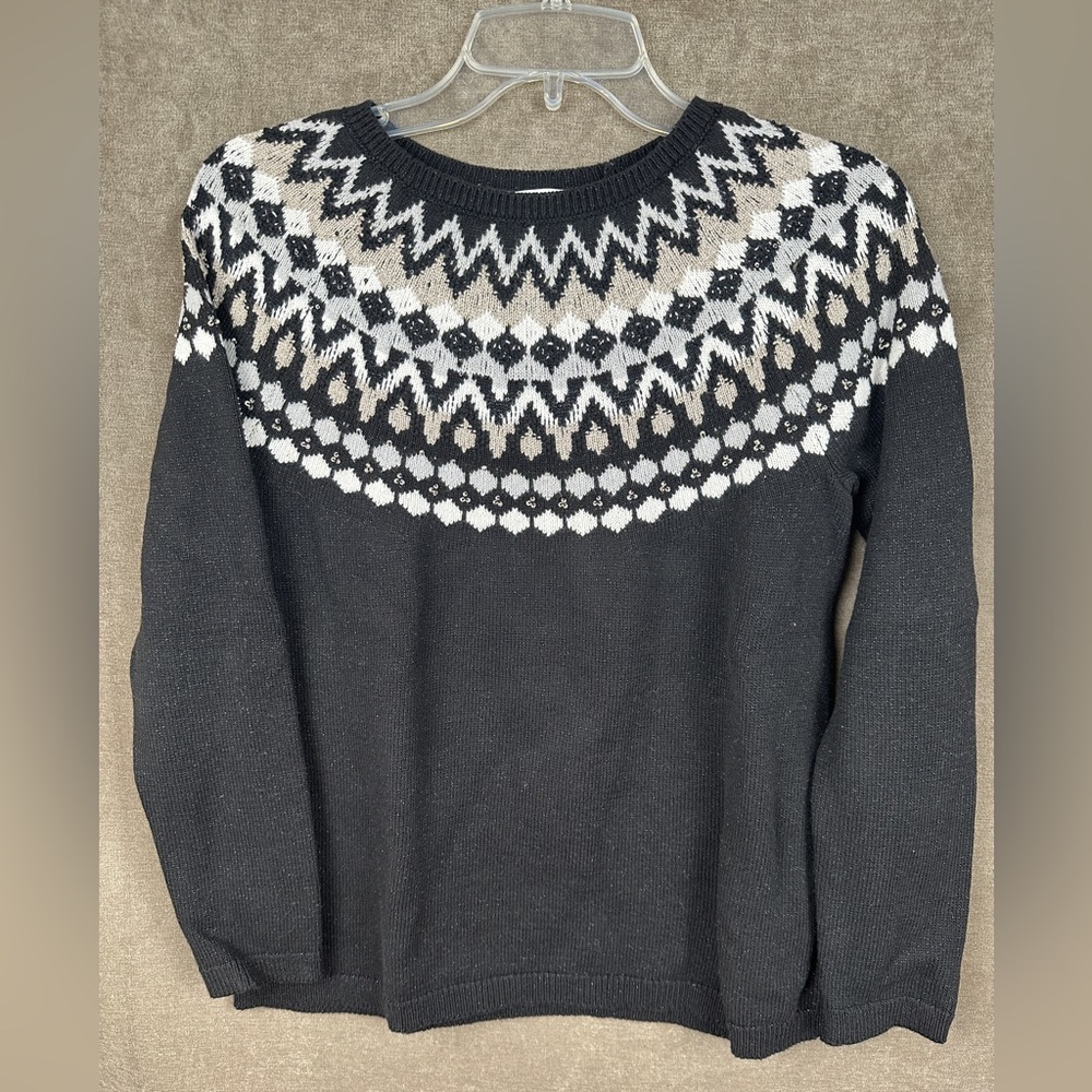 J. Jill fair isle sweater
